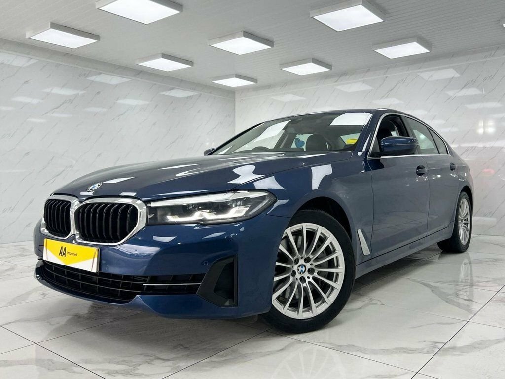 BMW 5 Series 3L Se KT70GVZ Blue #4