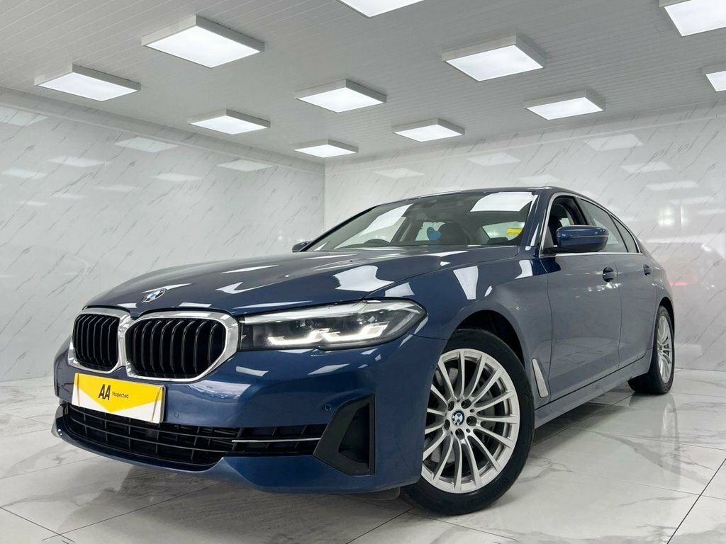 BMW 5 Series 3L Se KT70GVZ Blue #3