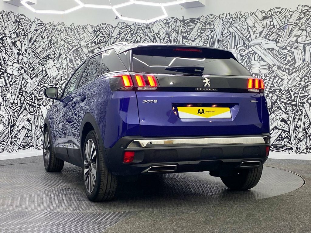 Peugeot 3008 1.2L Gt Line Premium GF20KZK Blue #5