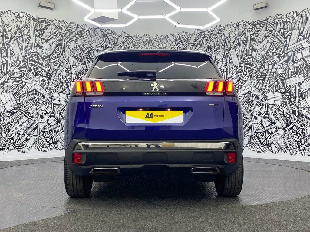 Peugeot 3008 1.2L Gt Line Premium GF20KZK Blue #6
