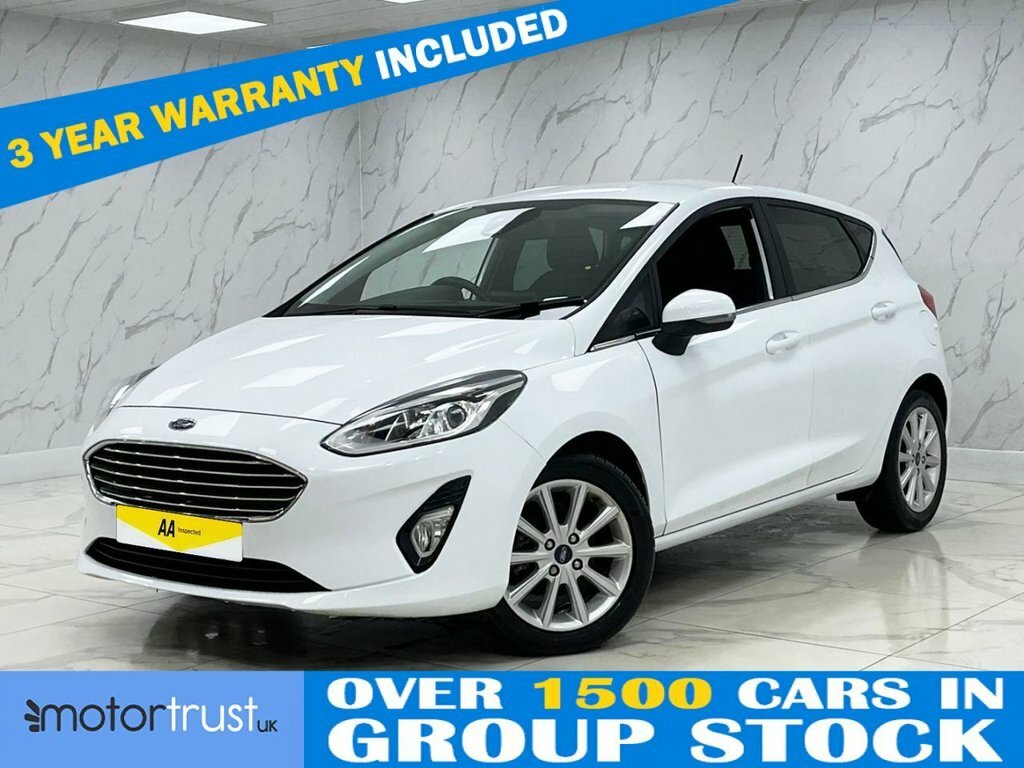 Ford Fiesta 1L Titanium WO67FMX White