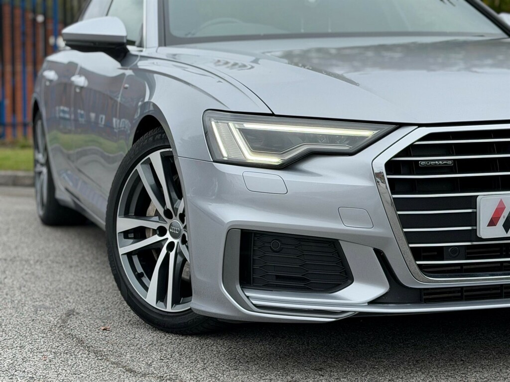 Audi A6 Saloon 3.0 Tdi V6 50 S Line Tiptronic Quattro Euro 6 Ss Silver #6