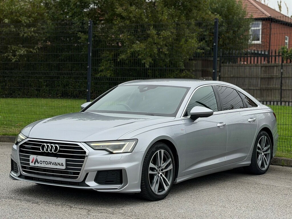 Audi A6 Saloon 3.0 Tdi V6 50 S Line Tiptronic Quattro Euro 6 Ss Silver #2