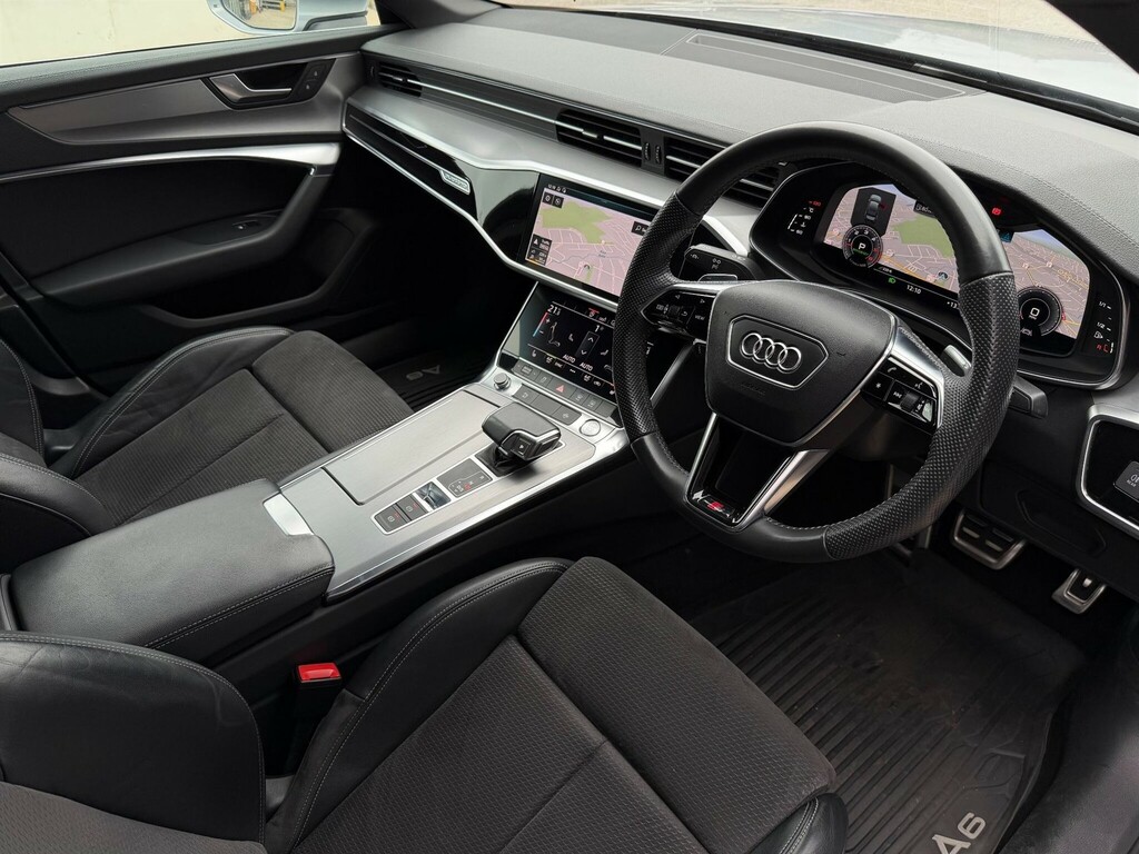 Audi A6 Saloon 3.0 Tdi V6 50 S Line Tiptronic Quattro Euro 6 Ss Silver #4