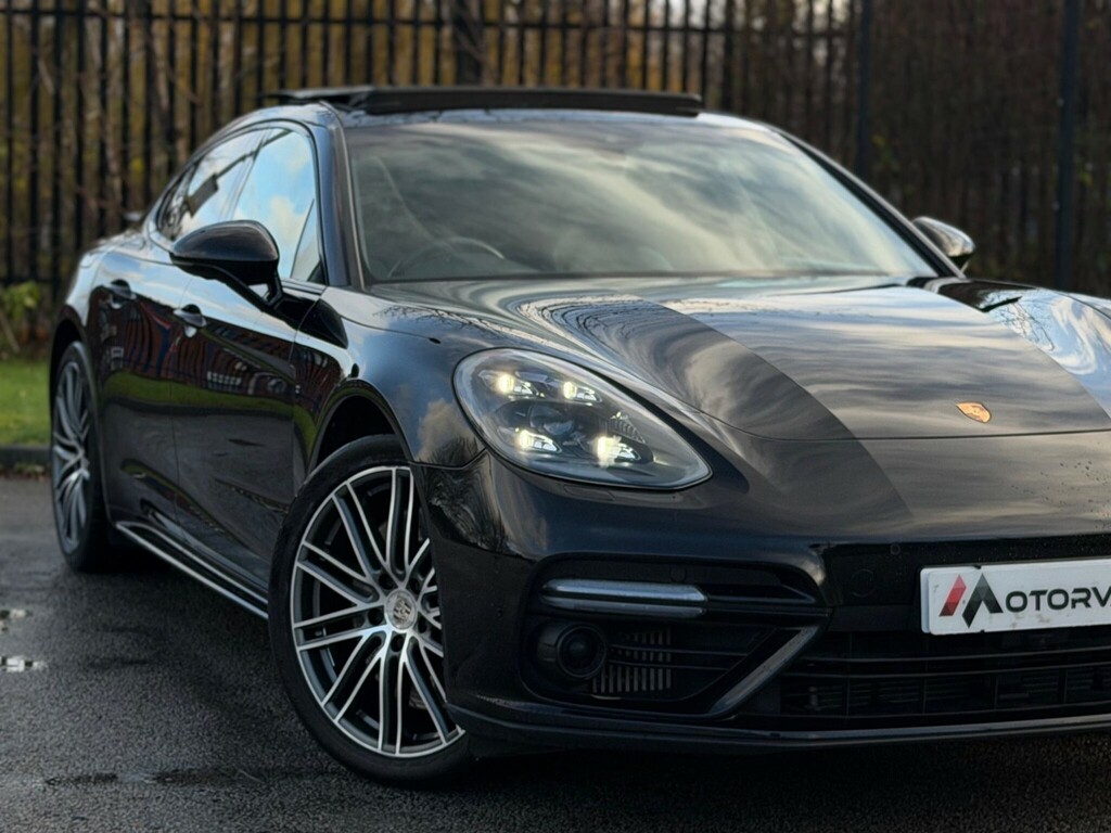 Porsche Panamera 4.0T V8 Turbo Saloon Pdk 4Wd Euro 6 Ss RX67RWV Black #5