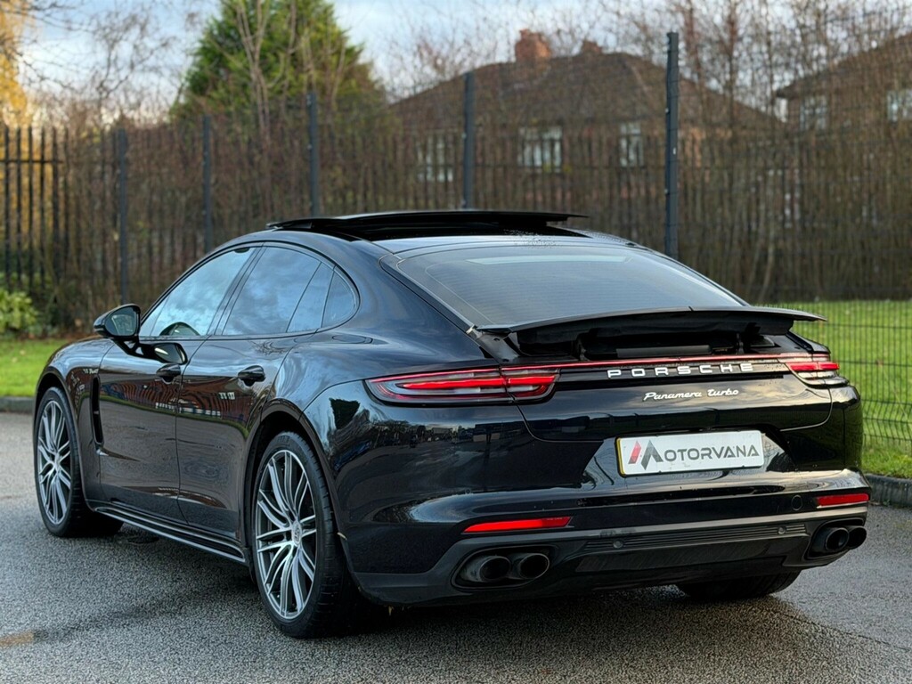Porsche Panamera 4.0T V8 Turbo Saloon Pdk 4Wd Euro 6 Ss RX67RWV Black #4