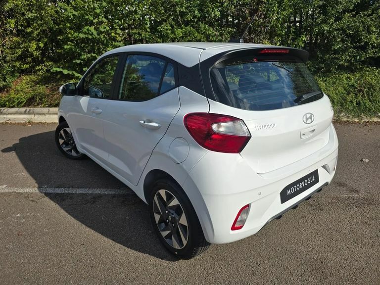 Hyundai I10 1.0 63 Premium Nav KN75PVV White #5