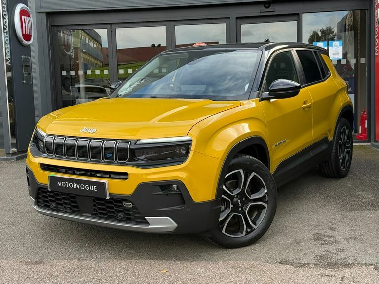Jeep Avenger 115Kw Summit 54Kwh KW25TZR Yellow #3