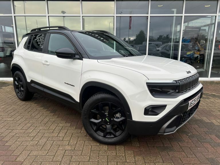 Jeep Avenger 1.2 E-awd E-hybrid Upland Dct White