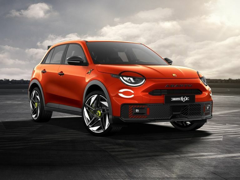 Abarth 600e 175Kw 54Kwh Orange