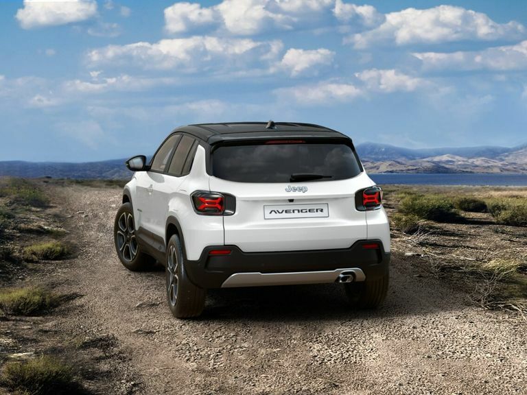 Jeep Avenger 115Kw E-summit 54Kwh White #2