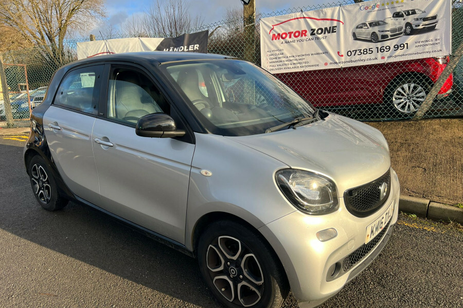 Smart Forfour Petrol Silver