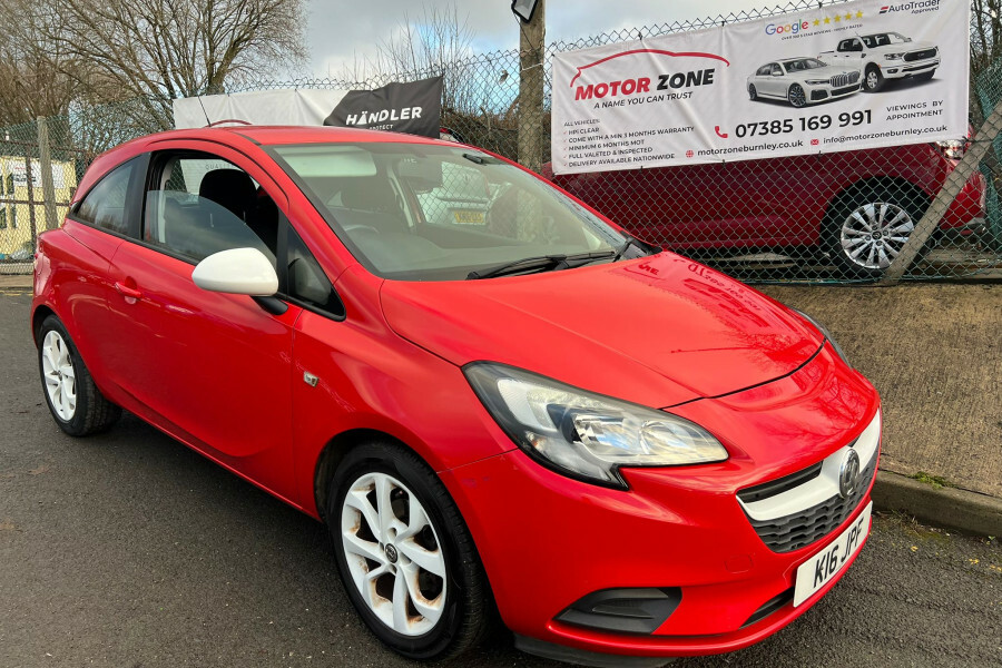 Vauxhall Corsa Petrol Red