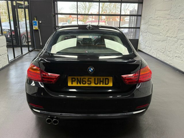 BMW 4 Series Gran Coupe 2.0 420D Luxury Hatchback Euro 6 PN65UHD Black #5