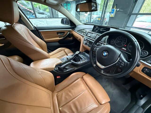 BMW 4 Series Gran Coupe 2.0 420D Luxury Hatchback Euro 6 PN65UHD Black #2