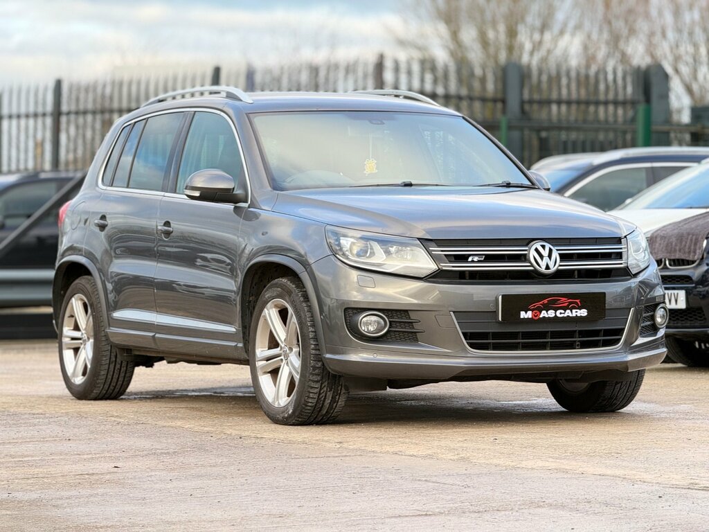 Volkswagen Tiguan 2.0 Tdi Bluemotion Tech R-line Suv Dsg VX63YVU Grey