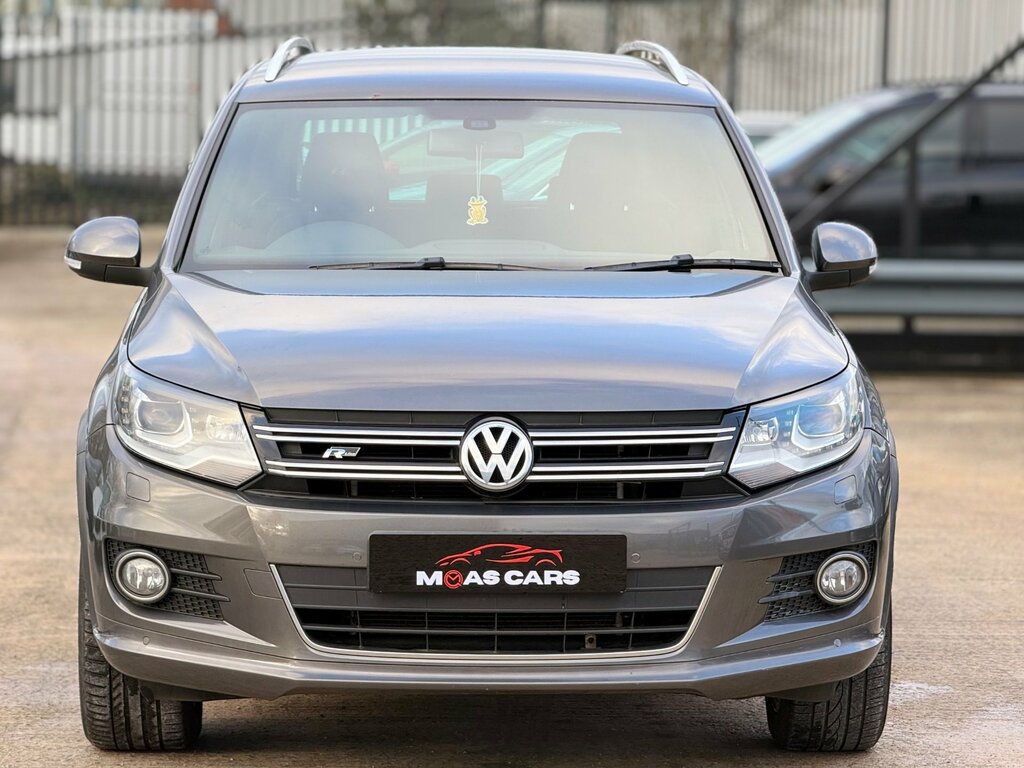 Volkswagen Tiguan 2.0 Tdi Bluemotion Tech R-line Suv Dsg VX63YVU Grey #5