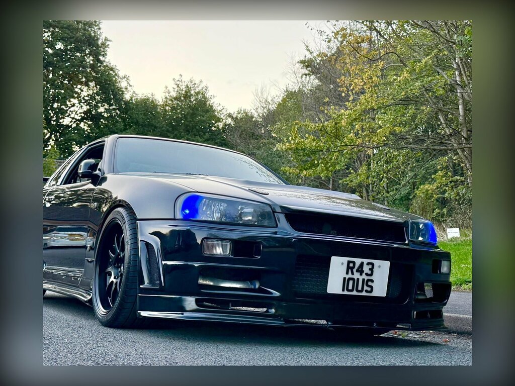 Nissan Skyline R34 2.6 Gtr V Spec Black #22