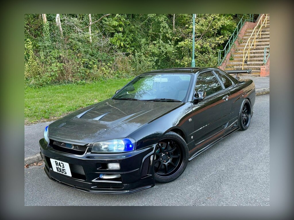 Nissan Skyline R34 2.6 Gtr V Spec Black #37