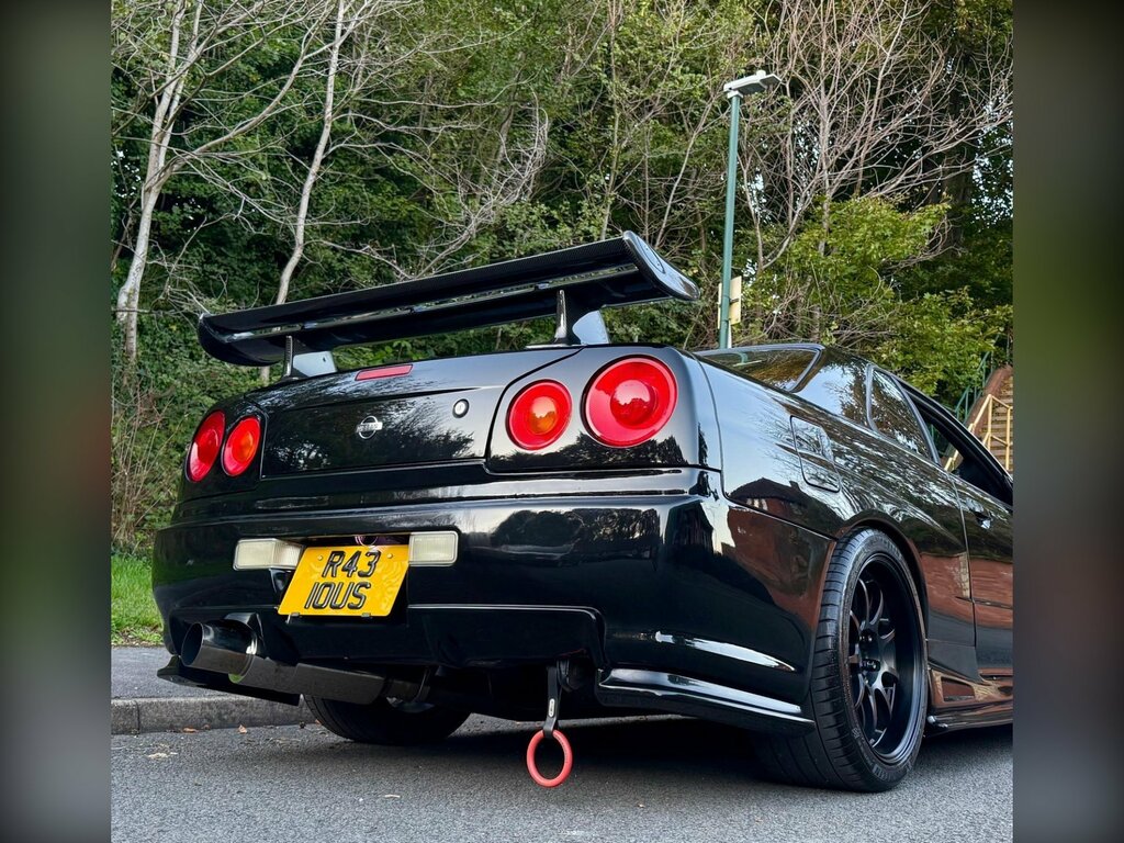 Nissan Skyline R34 2.6 Gtr V Spec Black #29