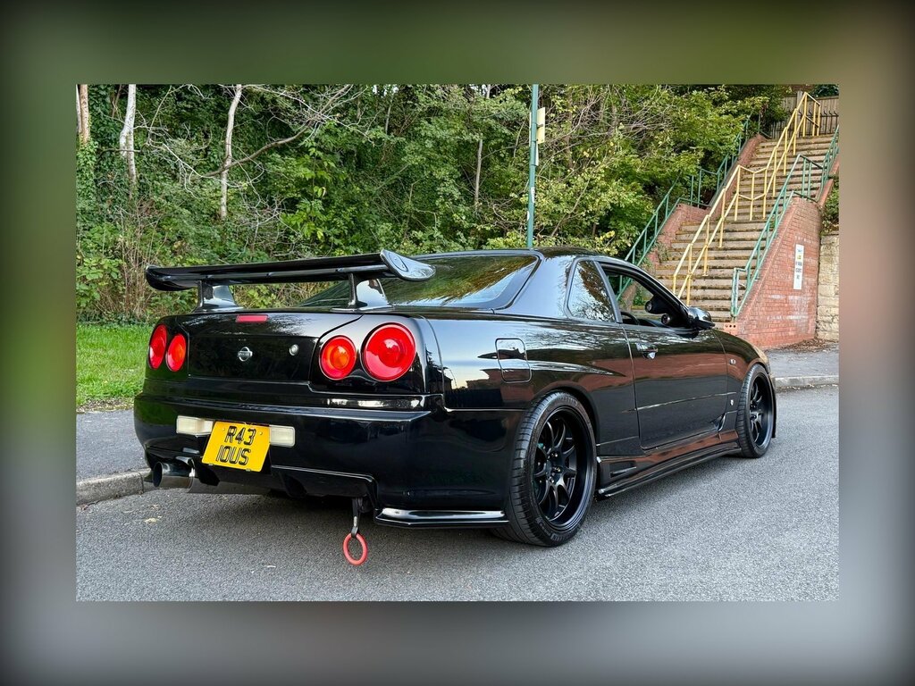 Nissan Skyline R34 2.6 Gtr V Spec Black #8