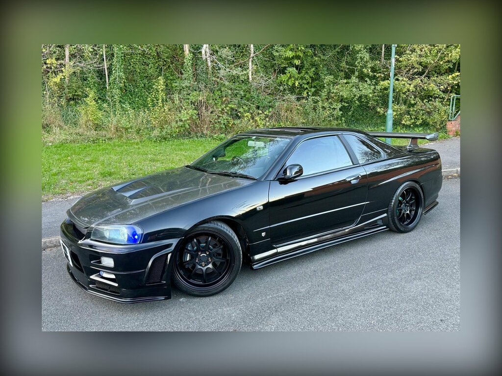 Nissan Skyline R34 2.6 Gtr V Spec Black #42