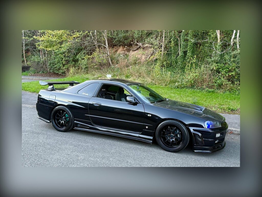 Nissan Skyline R34 2.6 Gtr V Spec Black #16