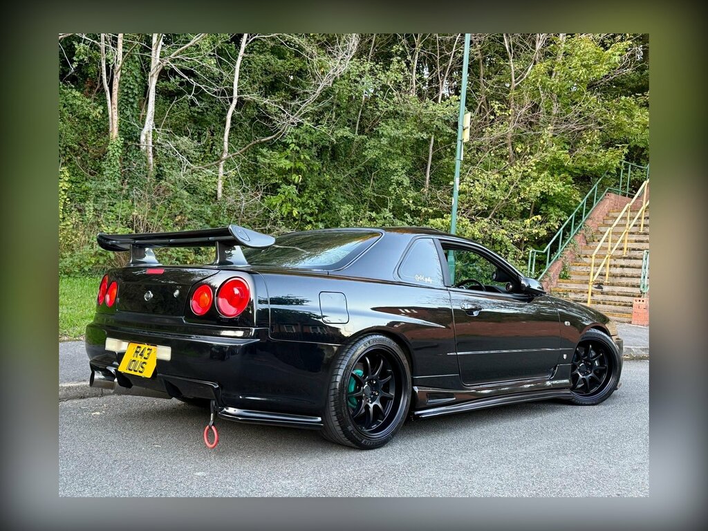 Nissan Skyline R34 2.6 Gtr V Spec Black #5