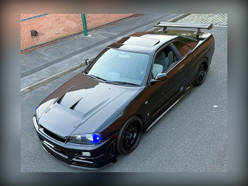 Nissan Skyline R34 2.6 Gtr V Spec Black #4