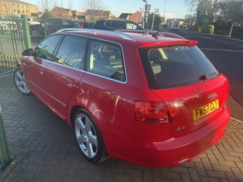 Audi A4 2.0 Tdi Tdv S Line Multitronic - 2008 57 Red #3