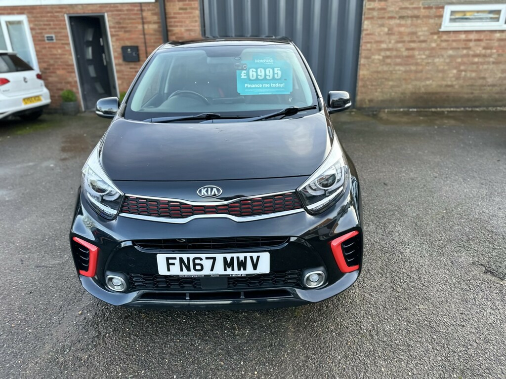 Kia Picanto 1.3 Gt-line S FN67MWV Black #6