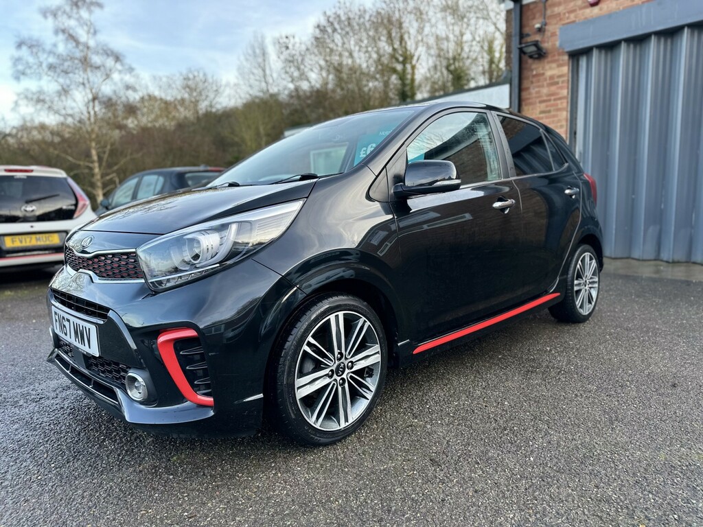 Kia Picanto 1.3 Gt-line S FN67MWV Black #2