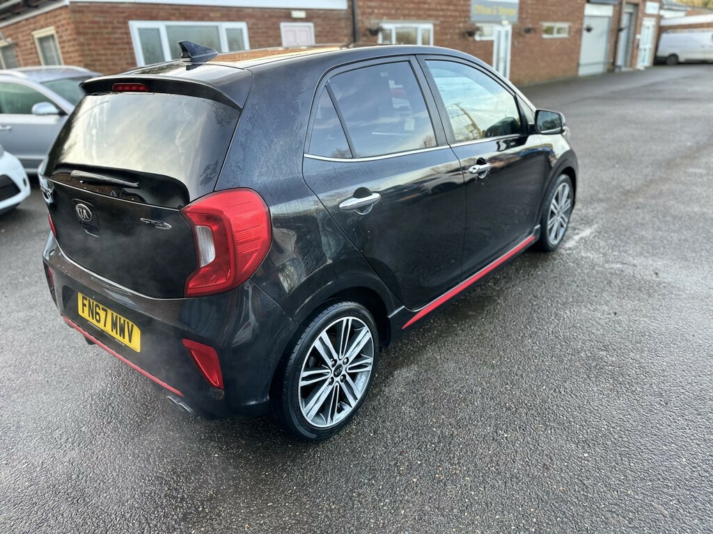Kia Picanto 1.3 Gt-line S FN67MWV Black #4