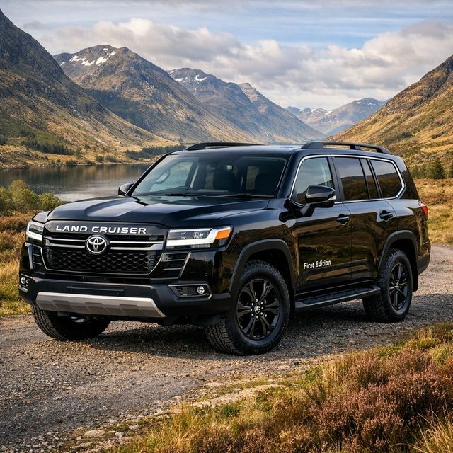 Toyota Land Cruiser 2.8D First Edition Suv XX74XXX Black