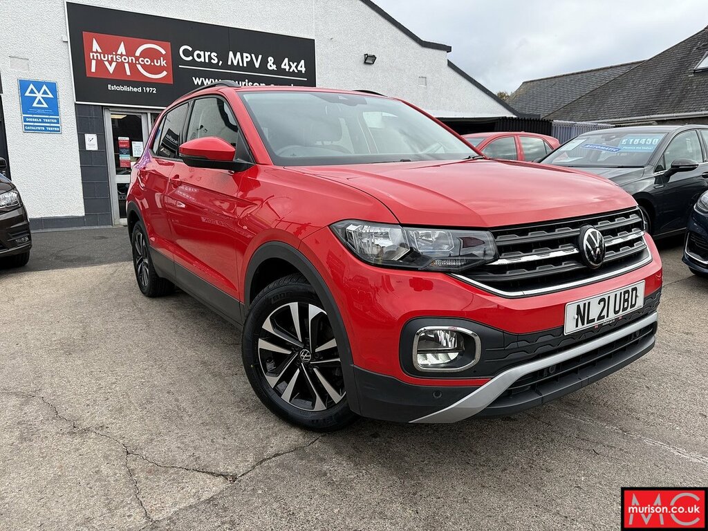 Volkswagen T-Cross United Tsi Dsg Red