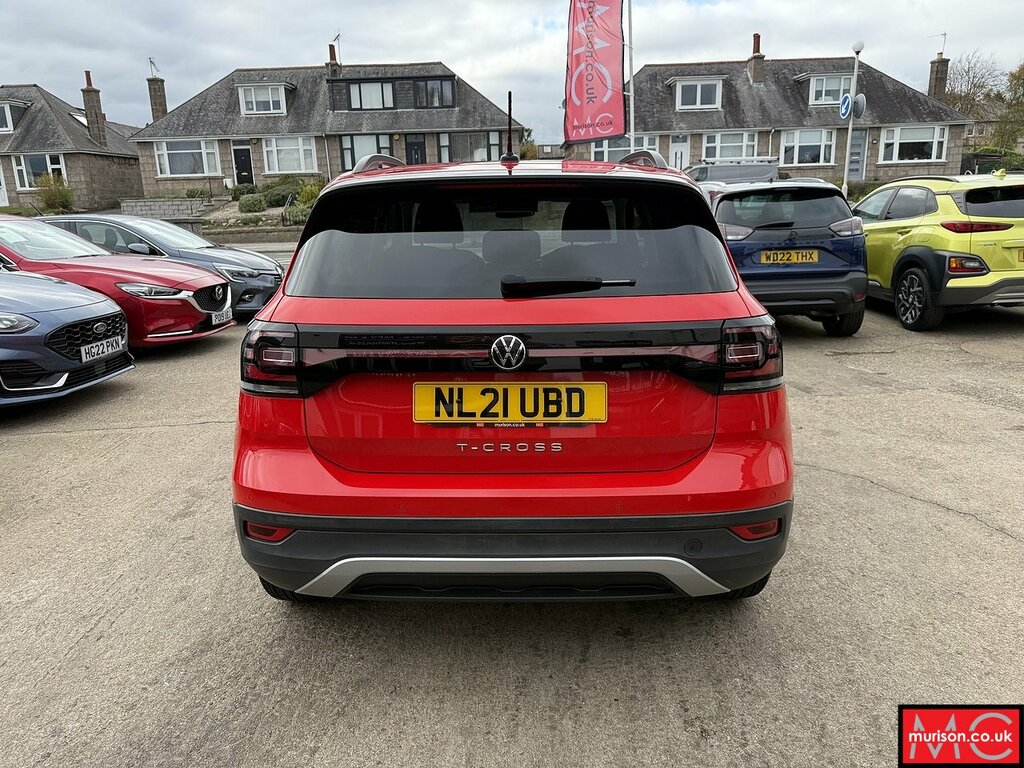 Volkswagen T-Cross United Tsi Dsg NL21UBD Red #6