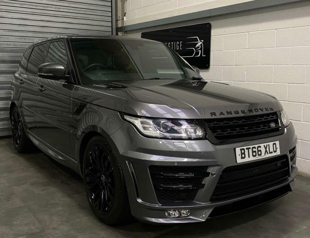 Land Rover Range Rover Sport 3.0 Sd V6 Hse 201666 BT66XLO Grey
