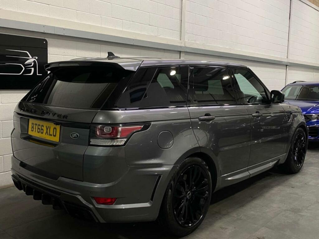 Land Rover Range Rover Sport 3.0 Sd V6 Hse 201666 BT66XLO Grey #5