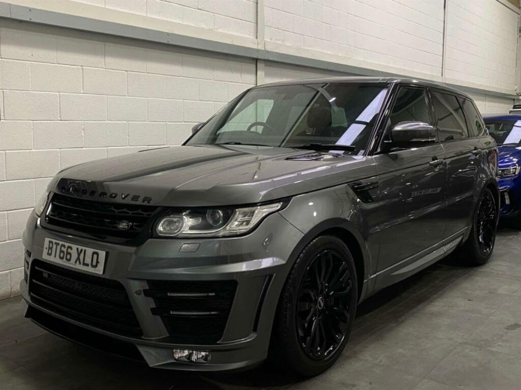 Land Rover Range Rover Sport 3.0 Sd V6 Hse 201666 BT66XLO Grey #2