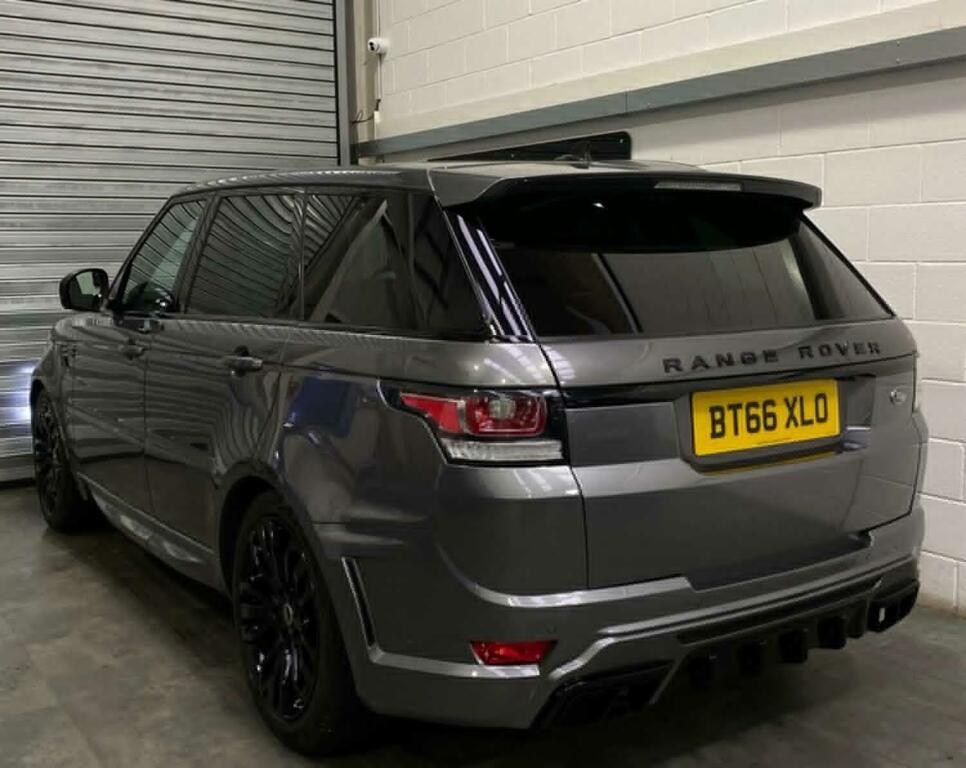 Land Rover Range Rover Sport 3.0 Sd V6 Hse 201666 BT66XLO Grey #4