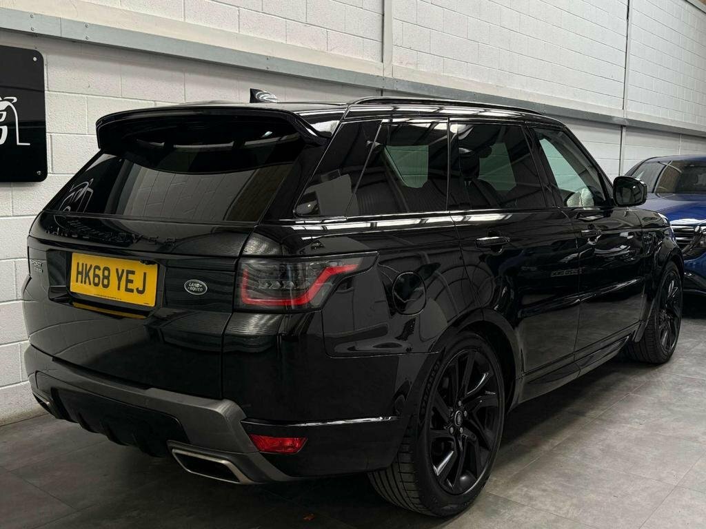 Land Rover Range Rover Sport 3.0 Sd V6 Hse 201868 HK68YEJ Black #2