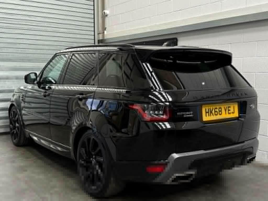 Land Rover Range Rover Sport 3.0 Sd V6 Hse 201868 HK68YEJ Black #4