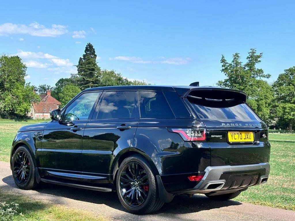 Land Rover Range Rover Sport 3.0 D300 Mhev Hse Silver 202020 YC70JXU Black #4