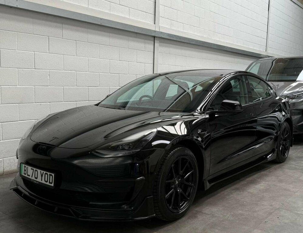 Tesla Model 3 Standard Range Plus 202170 BL70YOD Black #5