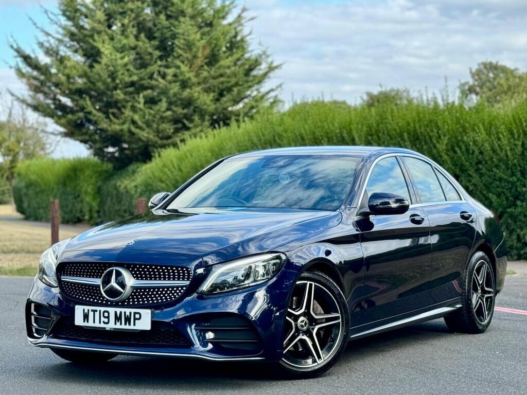 Mercedes-Benz C Class 1.5 C200 Mhev Eq Boost Amg Line 201919 WT19MWP Blue #2