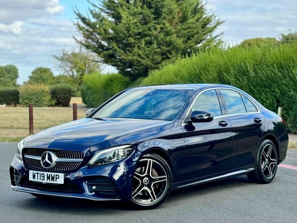 Mercedes-Benz C Class 1.5 C200 Mhev Eq Boost Amg Line 201919 WT19MWP Blue #6