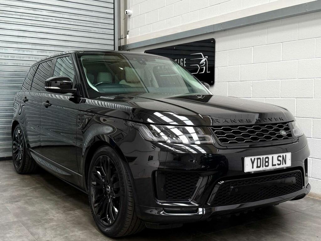 Land Rover Range Rover Sport 3.0 Sd V6 Hse 201818 YD18LSN Black
