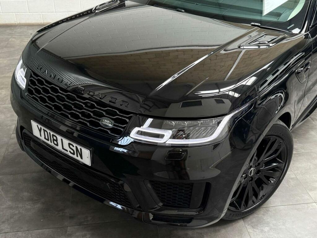Land Rover Range Rover Sport 3.0 Sd V6 Hse 201818 YD18LSN Black #6