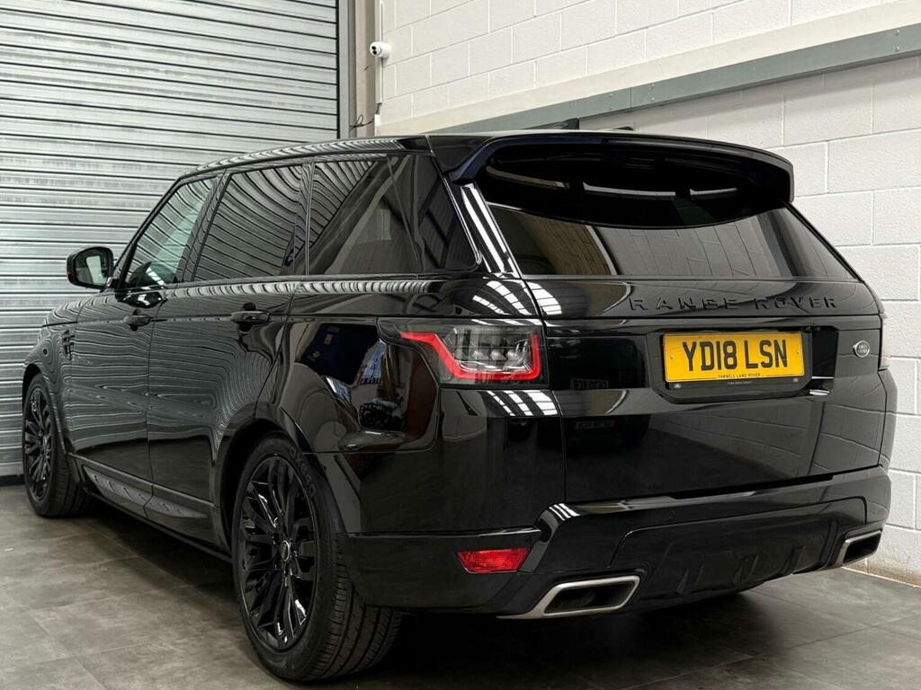 Land Rover Range Rover Sport 3.0 Sd V6 Hse 201818 YD18LSN Black #4