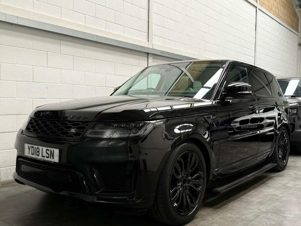 Land Rover Range Rover Sport 3.0 Sd V6 Hse 201818 YD18LSN Black #3